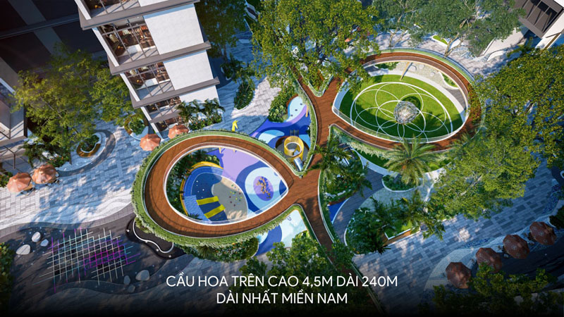 Phối cảnh tiện ích nội khu tại La Pura