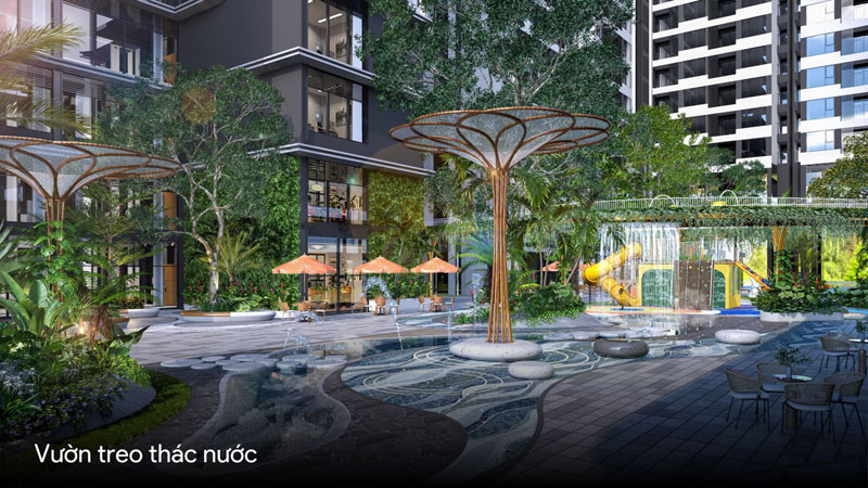 Phối cảnh tiện ích nội khu tại La Pura