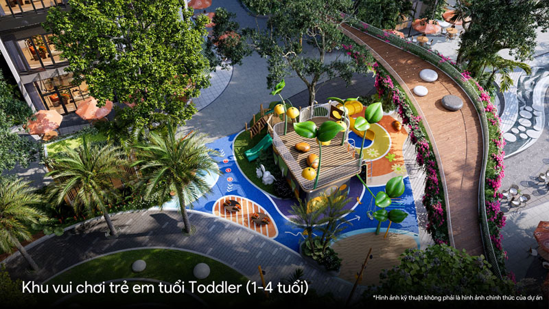 Phối cảnh tiện ích nội khu tại La Pura