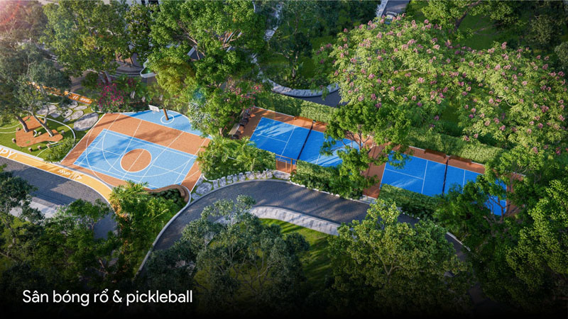 Phối cảnh tiện ích nội khu tại La Pura